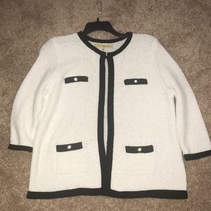 NWT Nipon Boutique knit jacket - 1X